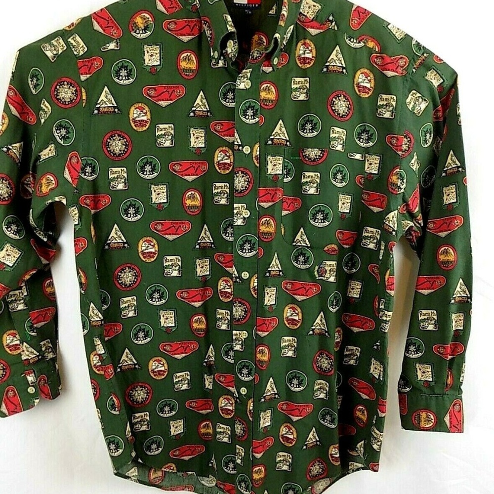 Tommy Hilfiger Men's Long Sleeve Medium Shirt